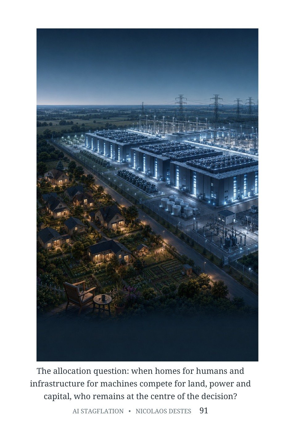 The allocation question: homes for humans or infrastructure for machines